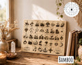 Lenormand Grand tableau Board | Readings with mini wooden Lenormand cards | 40cm 15.7" 50cm available