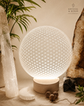 Flower of Life Universe Small | universal energy | high vibrational pattern | optional USB LED light base