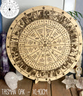 Tarot Chart and Astrology chart | board | Pendulum | Readings board | Locally made | 30+40cm 15.7" available
