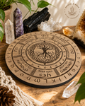 Tree of life | pendulum spirit grid board - Locally made | 30+40cm 15.7" available